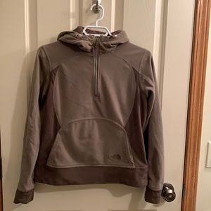 The North Face Sage Green Hoodie style pullover. Size M - fits like a small